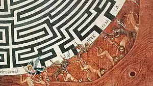 Partie inférieure droite. Feu de l'enfer.