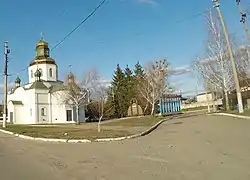 et aux victimes de l'Holodomor classé face à l'église st Dimitri de Rostov.