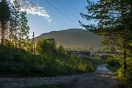 Maisons dans le village.
