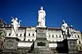 Monument à la princesse Olga sur la place Mykhaïlivska à Kiev