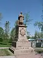 Monument dédié à Bohdan Khmelnytsky.