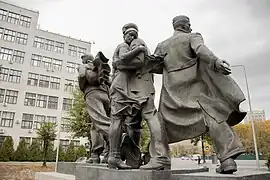 Monument aux soldats classé.