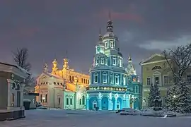Cathédrale de Pokrov à Kharkiv. Février 2020.