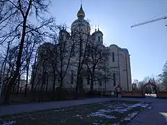 La cathédrale st-Michel de l'éparchie.