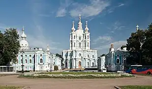 Le couvent Smolny (1744–1764).