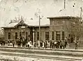 La gare de Klioutchiki en 1917.