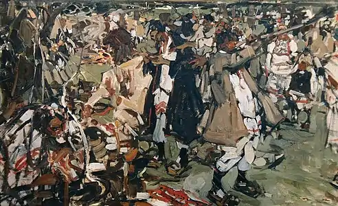 Musée de Kozmodemiansk (avec le trompettiste à l'avant).