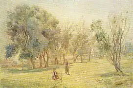 Paysage au Musée régional d'art de Tchernihiv.