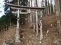 三峰神社奥宮鳥居
