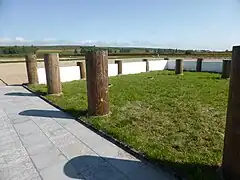 Mur extérieur et palais