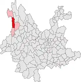 Localisation de Fúgòng Xiàn