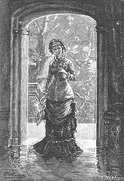 Helena Campbell par Léon Benett (1882)Dans l'édition du Cherche midi du roman inédit Voyage en Angleterre et en Écosse, les éditeurs ont repris l'illustration d'Helena Campbell par Léon Benett pour représenter le personnage de Miss Amélia B…. Voir Voyage à reculons en Angleterre et en Écosse. Le Cherche midi. 1989. Page 117.