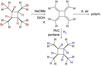 Synthèse du [4]radialene