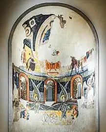 Abside du monastère Sainte-Marie d'Àneu - Musée national d'Art de Catalogne