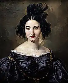 Portrait de femme, vers 1840,   Musée Goya