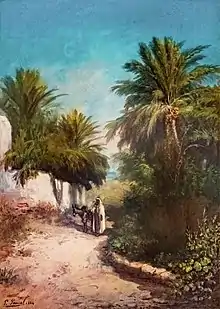 Paysage oriental - Paul Pascal