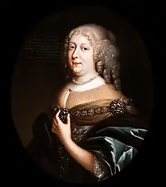 Portrait de Madame de Sade, Musée des Beaux-Arts de Narbonne.  Louise Renée de Penacoet de Kéroualle, Duchesse de Portsmouth