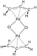 Image illustrative de l’article Chlorure d'(allyl)palladium dimérique