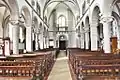 Église de Crédin : vue intérieure d'ensemble.