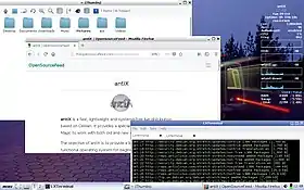 antiX Linux, version 17.2, "Helen Keller".