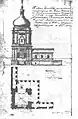Église Saint-Dimitri-de-Rostov (Kyiv) Plan de 1841