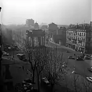 Vue d'en haut des allées Forain-François-Verdier.