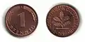 Pièce de 1 pfennig