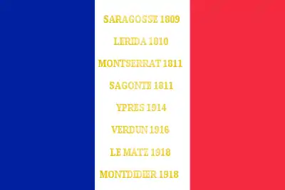 Drapeau du 114e&nbsp;régiment d'infanterie (France)