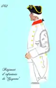 Régiment de Guyenne de 1762 à 1776