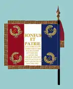 Drapeau actuel (revers)