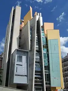 No&nbsp;131 : immeuble de Frédéric Borel.