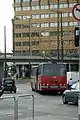 Ligne 73 au croisement de Baross tér et Rottenbiller utca en 2014.