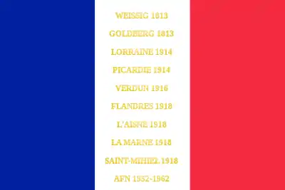 Drapeau du 153e&nbsp;régiment d'infanterie de ligne