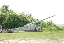 Canon de 155&nbsp;mm GPF (fort de la Pompelle).