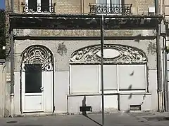 Façade d’une ancienne boucherie.