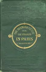 Couverture du Guide Joanne Diamond Guide for the Stranger in Paris,&nbsp;1867, Paris : Hachette.