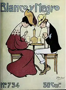 Couverture du 27 mai 1905, par Joaquín Xaudaró&nbsp;(es).