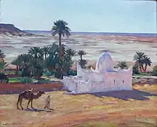 Marabout à Béni-Abbès d'Henri Villain, musée des Beaux-Arts de Chartres (1927).
