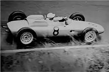 Joakim Bonnier sur Porsche 804 au Grand Prix d'Allemagne 1962