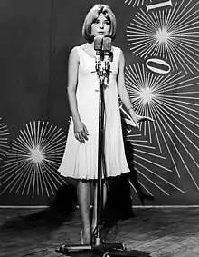 France Gall, lauréate du Concours 1965.