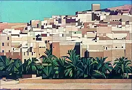 Timbre représentant la ville en 1971.