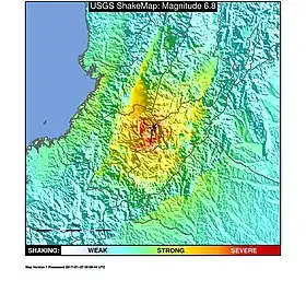 Image illustrative de l’article Séisme de 1994 au río Paez
