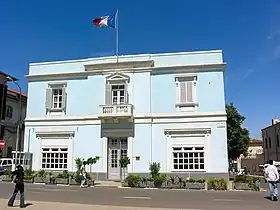 Vue de la mission diplomatique
