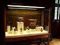 Vitrine consacrée aux céramiques antiques