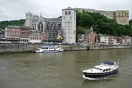 Huy Fort et Collégiale de Huy.