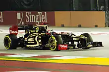 Photographie de Kimi Räikkönen à Singapour