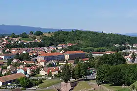 Vue de la colline de la Miotte.
