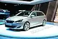 Vue de la Peugeot 308 SW au salon de Genève.