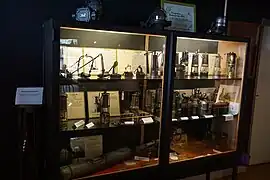 La collection de lampes.