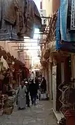 Ruelle du souk de Ghardaïa.